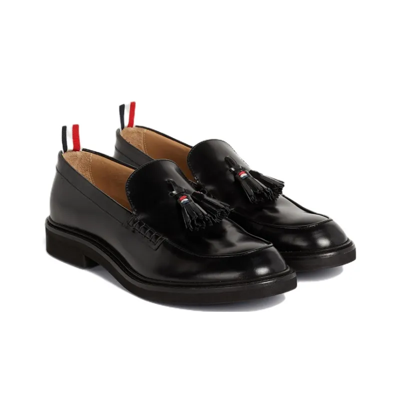 THOM BROWNE Round Toe Slip-On Loafers Women's-2