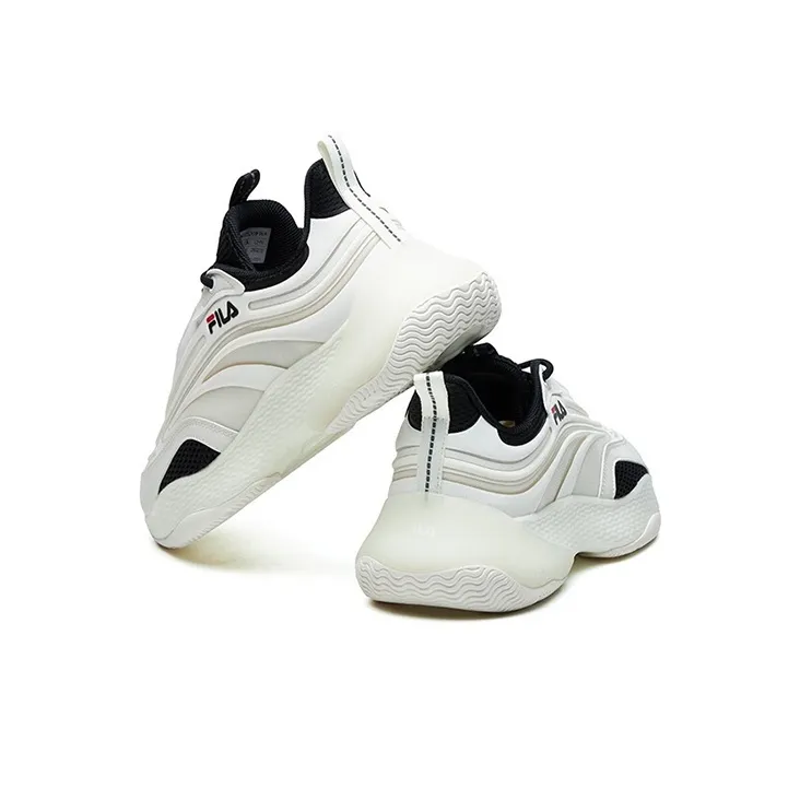 FILA FUSION Fila Ray 2 Low Top Clunky Shoes White-4