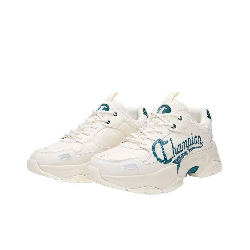 Champion Chunky Sneakers Men Low Top Green-1