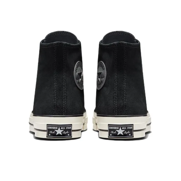 Chuck 70 Converse Suede High 'Black White'-4