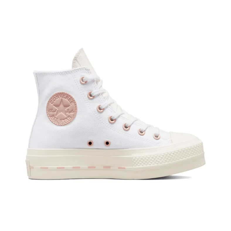 Converse Women's Chuck Taylor All Star Lift High 'White Pink Clay' Women's-1