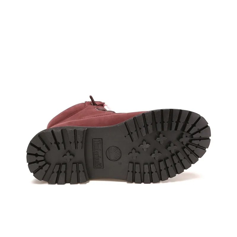 Timberland 6 Inch Premium Convenience Boots 'Burgundy' Women's-5