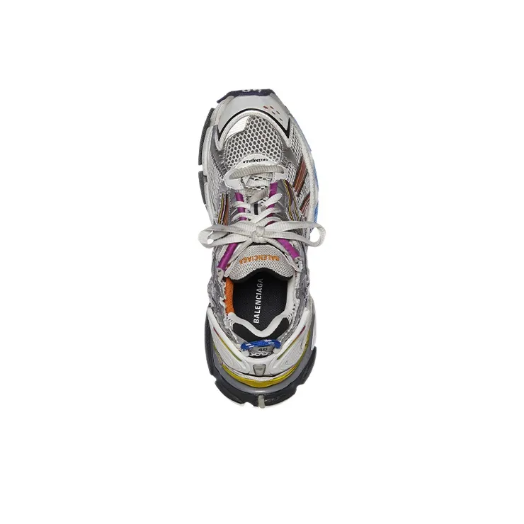 Balenciaga Runner Sneakers Grey Multi‑Color-3