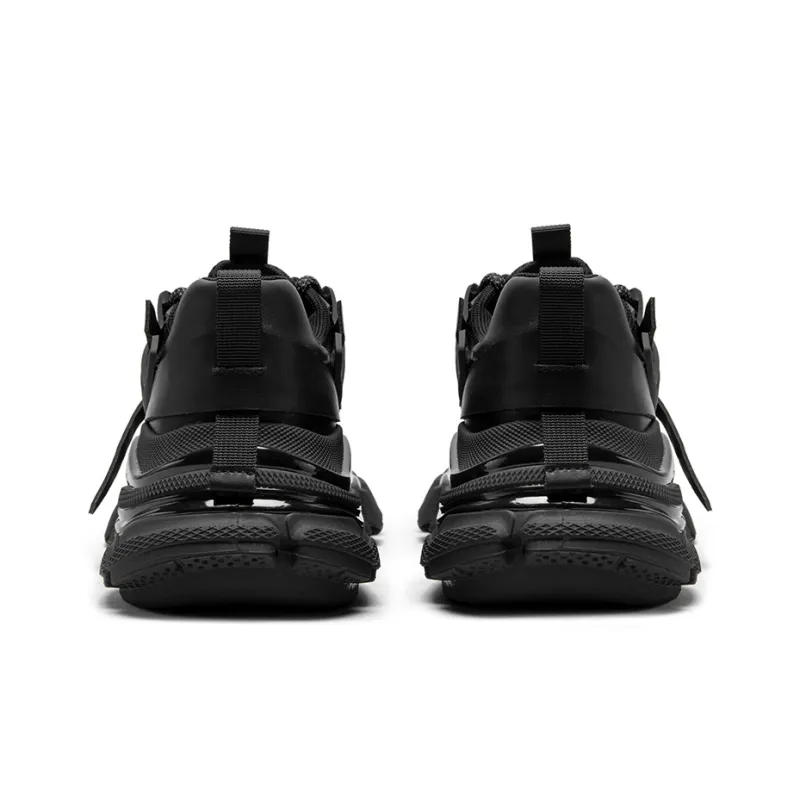 C°BANNER Low Top Chunky Sneakers Women's Black-3