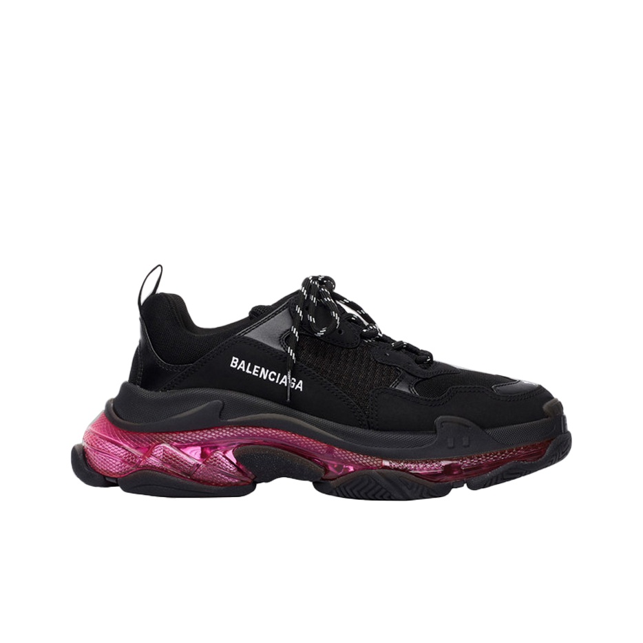 Balenciaga Triple S Clear Sole Neon Pink Women s POIZON