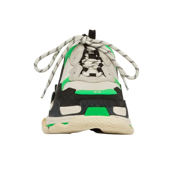 Balenciaga Triple S Green Black-2