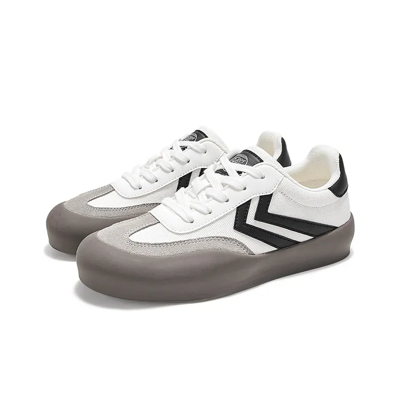 Feiyue Low-Top Canvas Shoes Women's White Black-2
