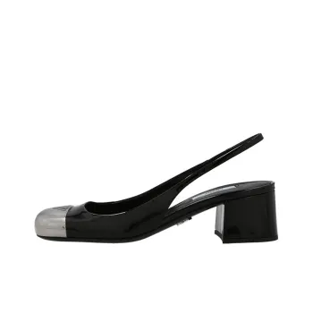 PRADA Women's Casual Shoes Women's Black Silver