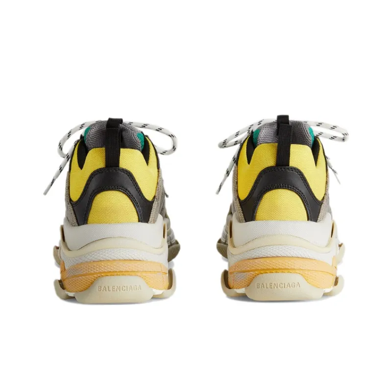 Balenciaga Gucci X Balenciaga Triple S 'The Hacker Project Beige Yellow'-4