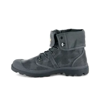 Palladium Outdoor Boots Unisex High Top Gray