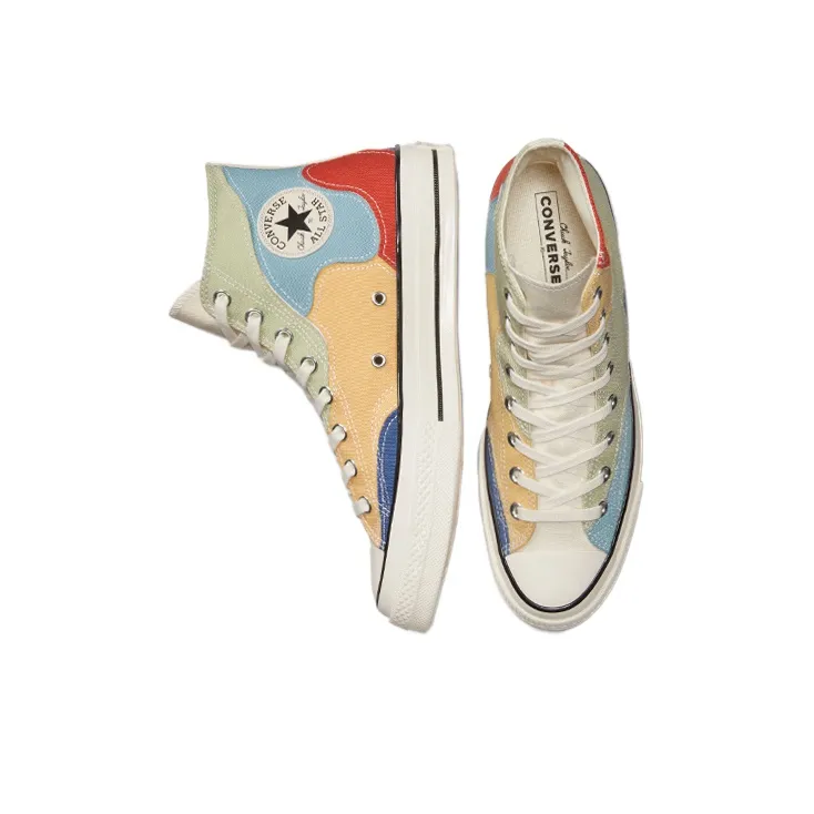 Converse Chuck 70 High 'Crafted Patchwork Olive Aura'-3