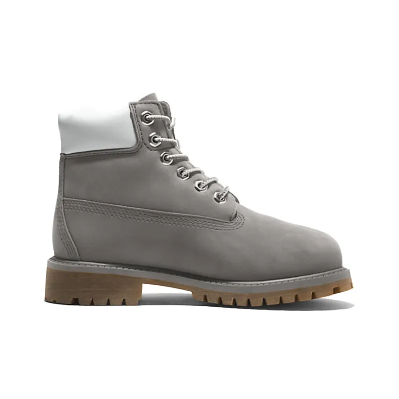Timberland PREMIUM 6 Inch Abrasion Resistant Short Outdoor Boots Women's Gray-1