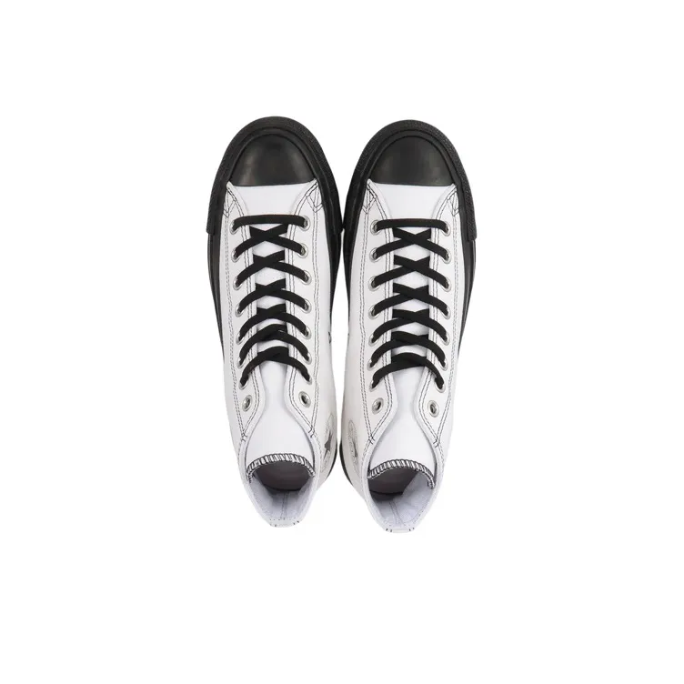 Converse Chuck Taylor All Star 100 CHUNK HI Durable Breathable High Top Canvas Shoes Unisex White Black Japan Version-4