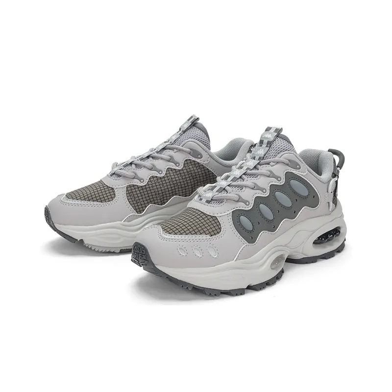 Kappa Anti Slip Wear Resistant Cushioning Impact Resistant Low Top Chunky Sneakers Unisex-3