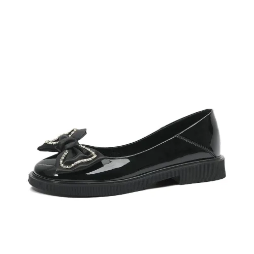 CAMEIDO Casual Single Shoes Women's Black