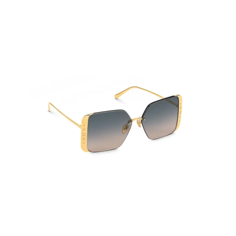 LOUIS VUITTON Z2173U Lv Moon Metal Square Sunglasses-1