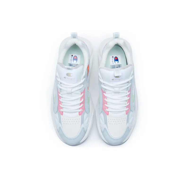 Champion Chunky Sneakers Women's Low-Top Light Blue-2