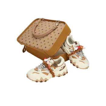 FILA Oakmont 2 Chunky Sneakers Women's Low Top Cloud/India Brown