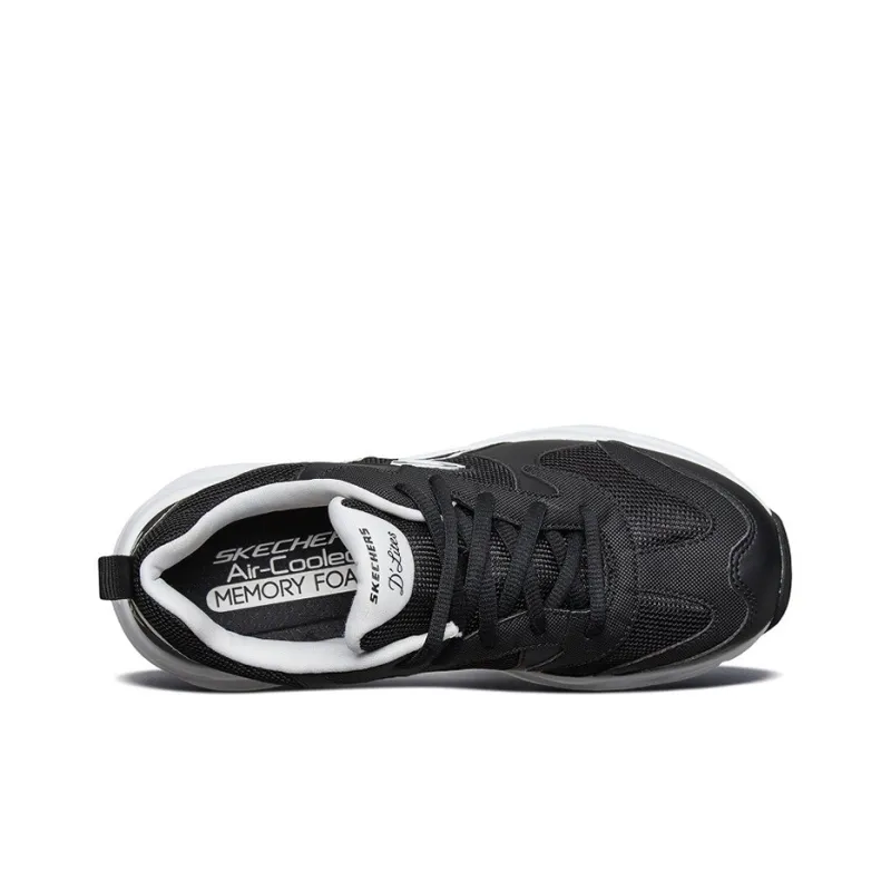 Skechers D'Lites Airy 'Black White' Women's-2
