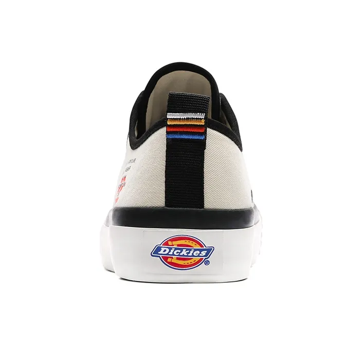 Dickies Canvas Shoes Men Low Top Black/White/Green-3