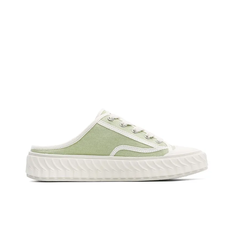 Dickies Breathable Lightweight Low Top Canvas Shoes Men's Avocado Green-1