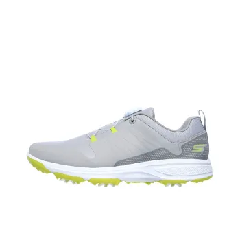 Skechers Go Golf Torque-Twist Anti-Slip And Wear-Resistant Water-Resistant Low-Top Golf Shoes Men's Gray