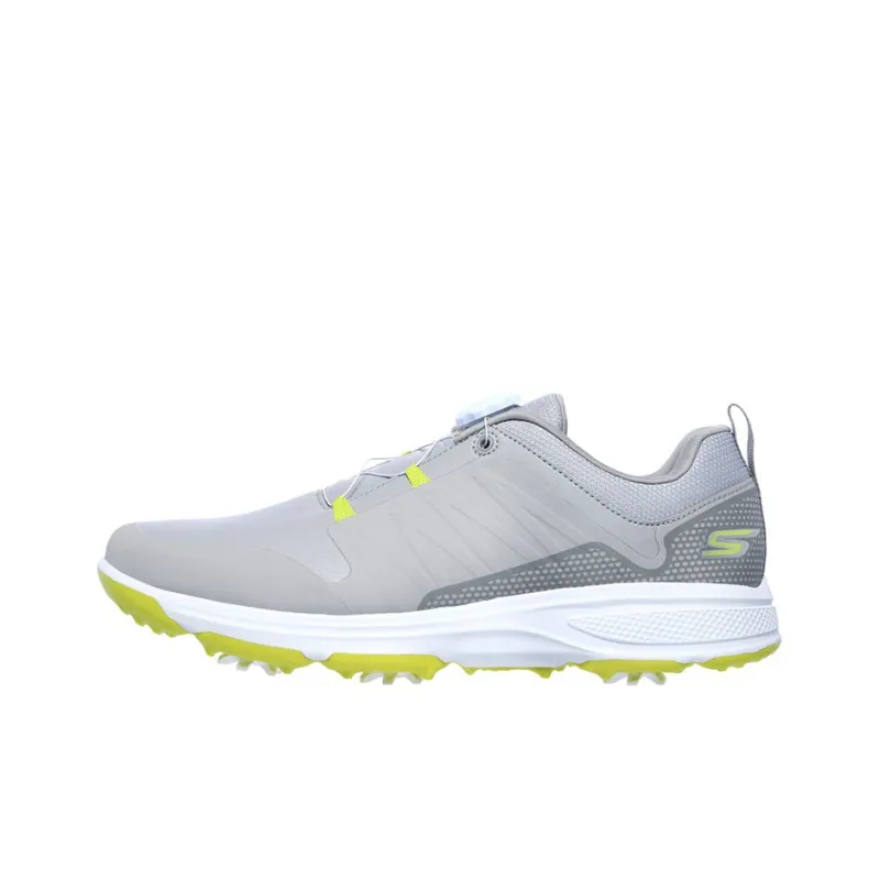 Skechers Go Golf Torque-Twist Anti-Slip And Wear-Resistant Water-Resistant Low-Top Golf Shoes Men's Gray-0