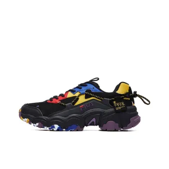 FILA FUSION Fluid 'Black Orange' Women's