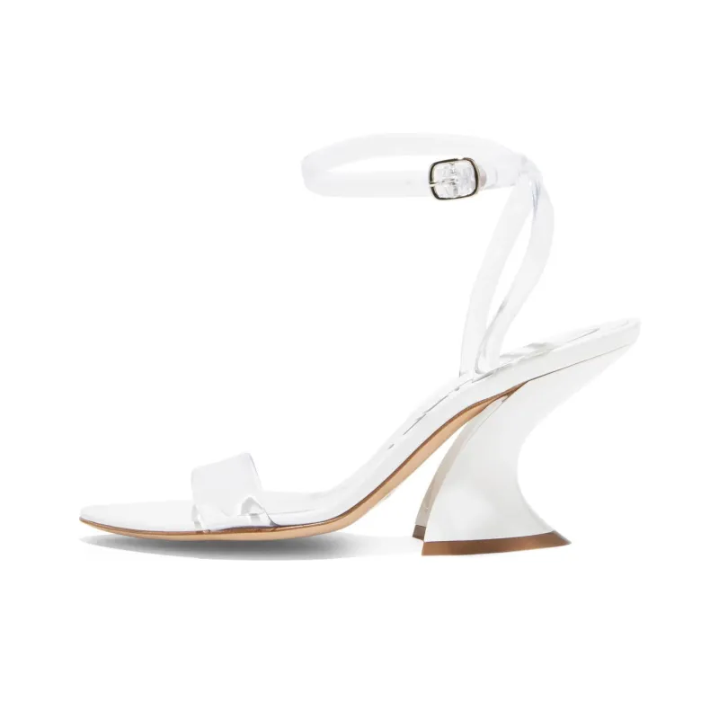 Casadei Elodie Strap Sandals Women's White-0