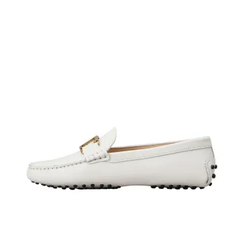 TOD'S Gommino Flat Shoes Women's White