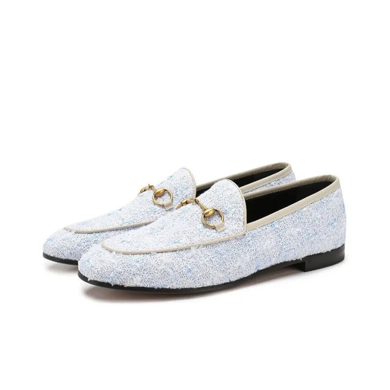 GUCCI Jordaan Flat Shoes Women's Sky Blue-2