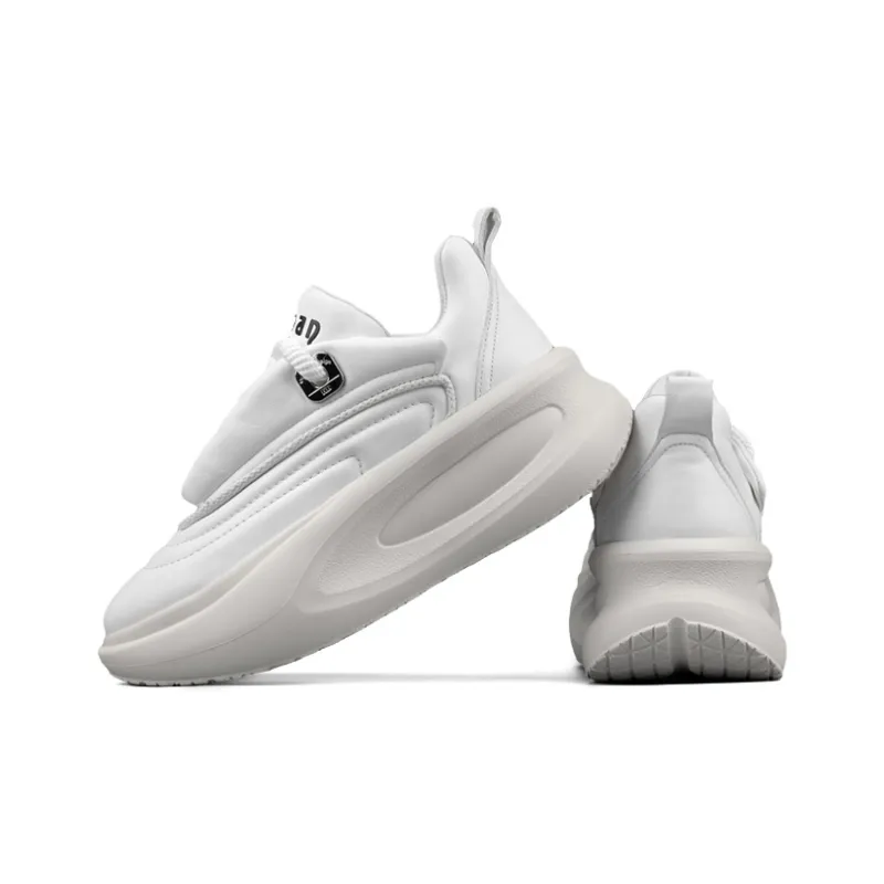 LOHAN·SIR Rebel Model Height Increasing Wear-Resistant Lightweight Slip-Resistant Low-Top Chunky Sneakers Men's-3