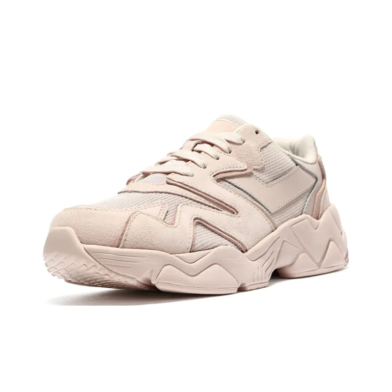 PONY Lightweight And Breathable Low Top Chunky Sneakers Women's Pink-1