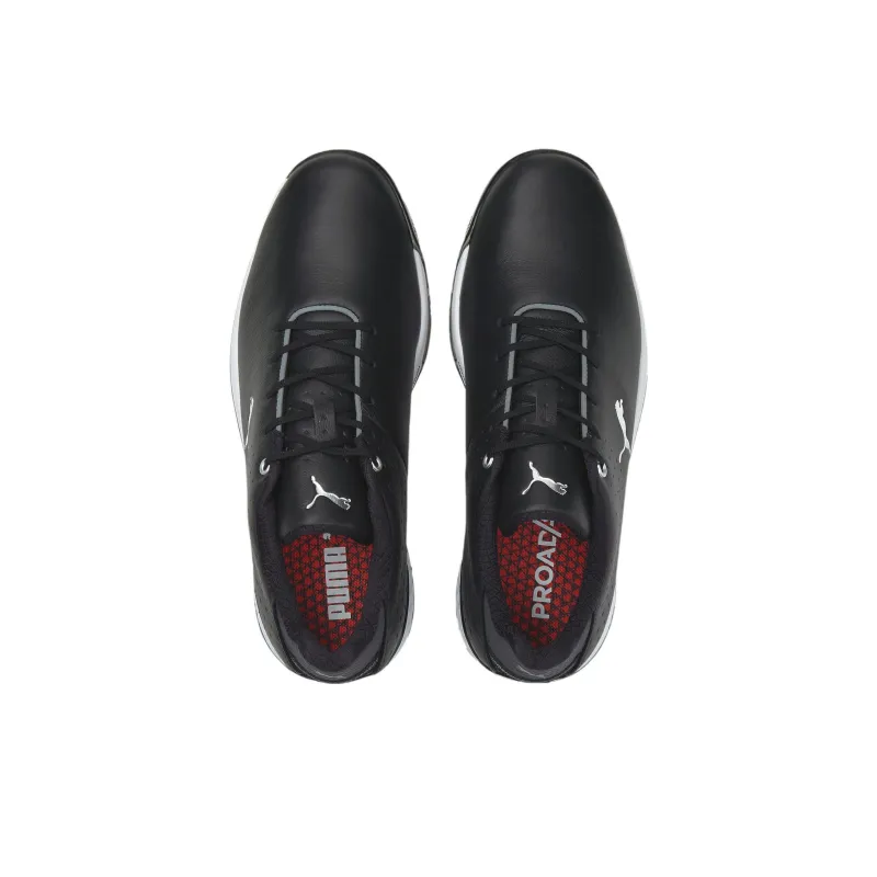 PUMA ProAdapt Alphacat Alpha Cat Leather Rubber Soles Spikeless Low Top Golf Shoes Men's Black-2