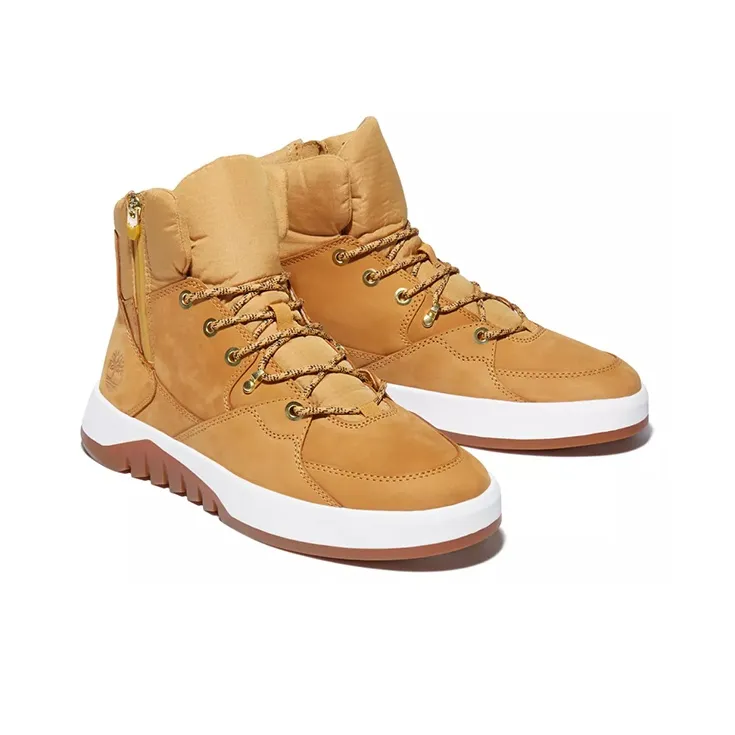 Timberland Supaway Side Zip Boots 'Wheat Nubuck'-2