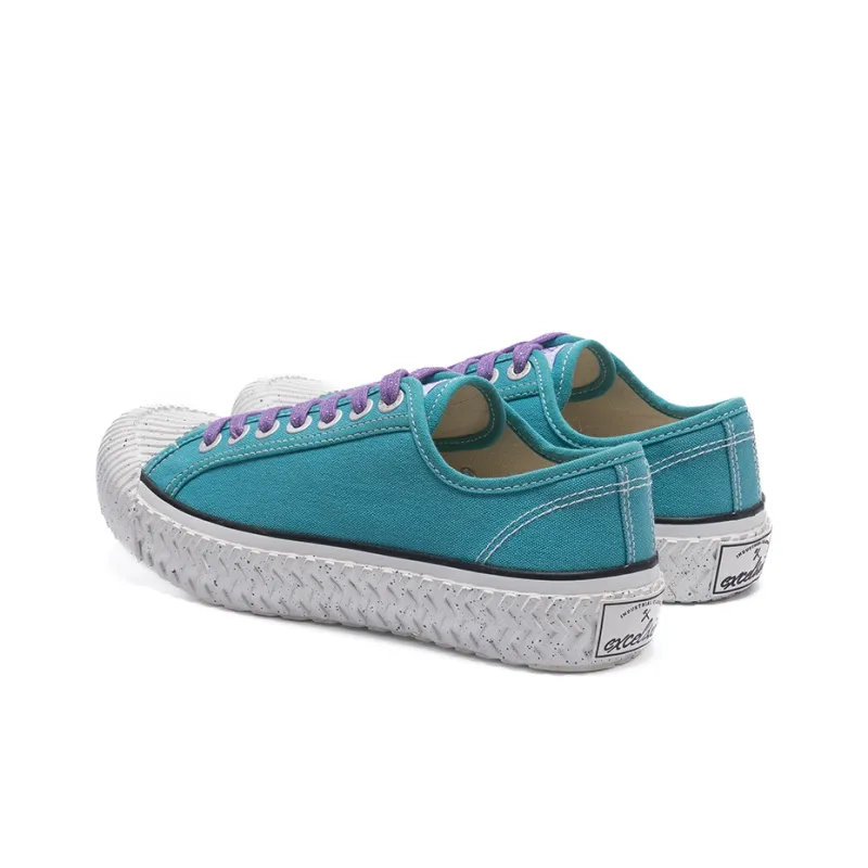 Excelsior Canvas Shoes Women's Low Top Turquoise-3