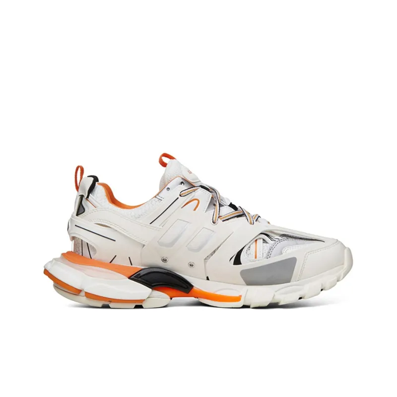 Balenciaga Track 1.0 Sneakers White Orange-1