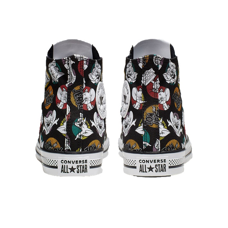 Converse Chuck Taylor All Star Hi Tom and Jerry Black POIZON