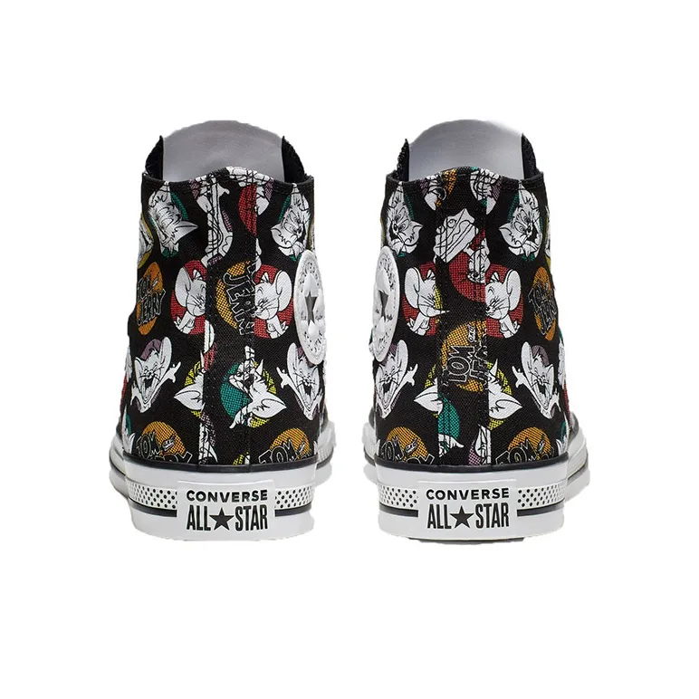 Converse Chuck Taylor All Star Hi Tom And Jerry Black-2