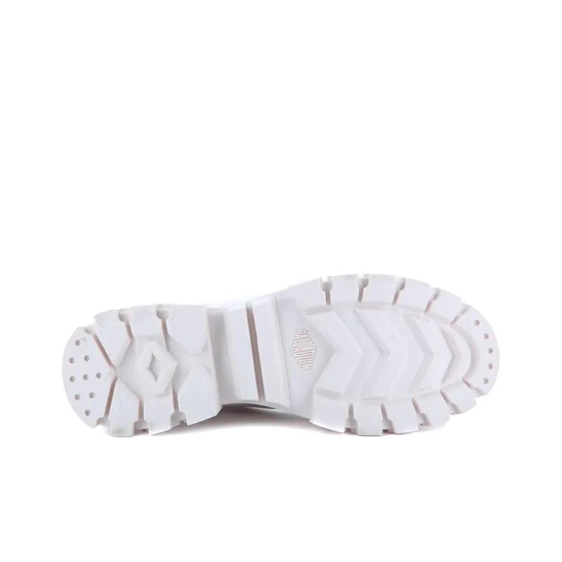 Palladium Revolt Hi Tx Star Anti Slip And Wear Resistant Breathable High Top Canvas Shoes Women's White-4