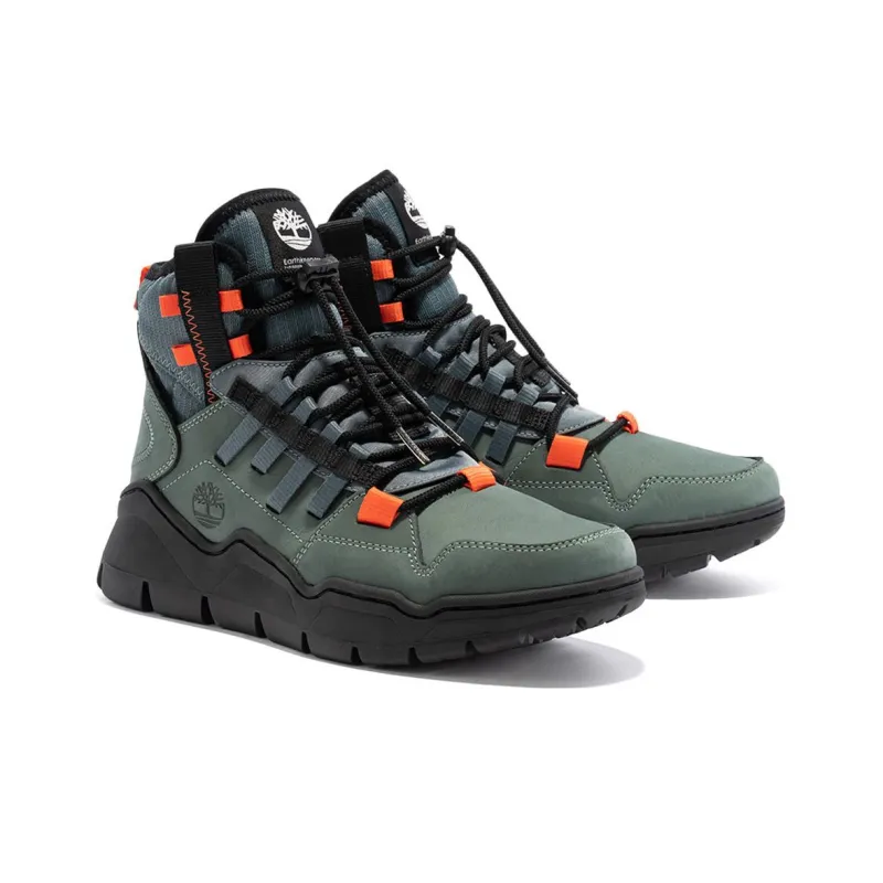 Timberland Earthkeepers By Ræburn Timberloop Utility Boots 'Green Nubuck' Women's-1