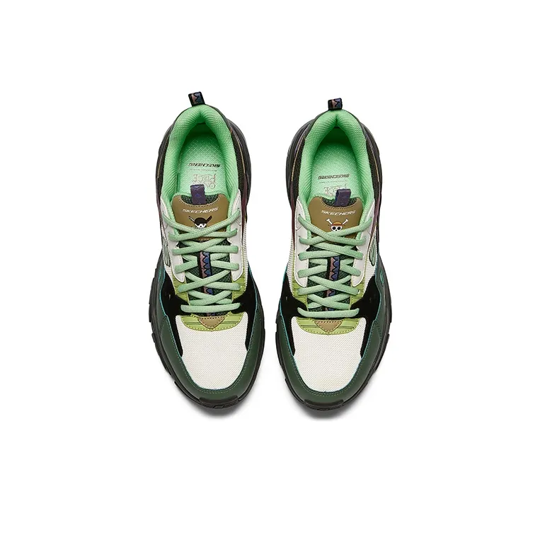 Skechers X One PieceSTAMINA V2 'Green Multicolor'-3