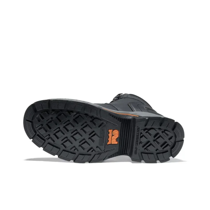 Timberland Stockdale 6 Inch Alloy Toe Work Boot 'Black'-3