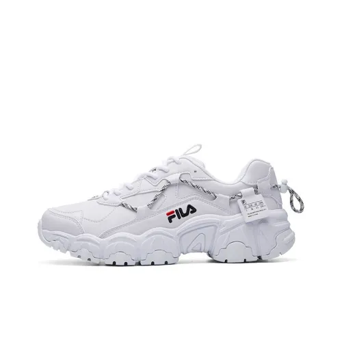 FILA FUSION Cat Claw Chunky Sneakers Women's Low-Top FILA White