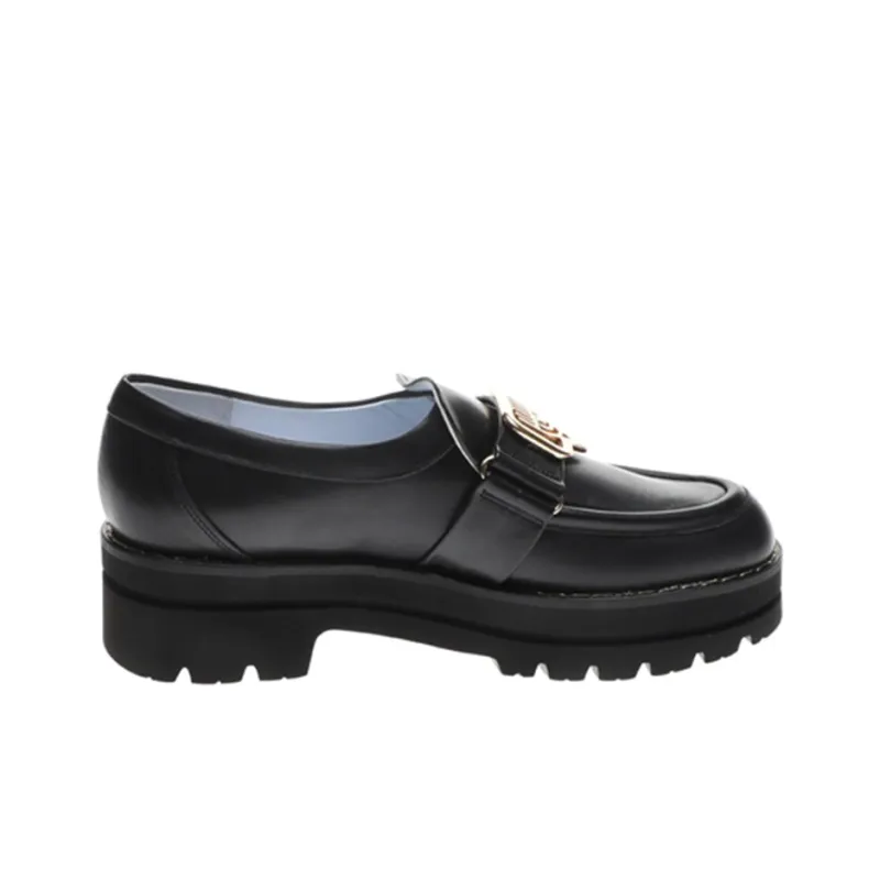 CHIARA FERRAGNI Eyelike Loafers Women's Black-1