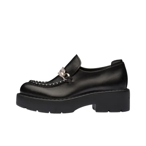 MIU MIU Boyfriend Women's Casual Shoes Women's Black