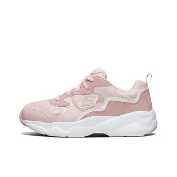 Skechers D Lites Airy Low Top Daddy Shoes Light Pink Women's