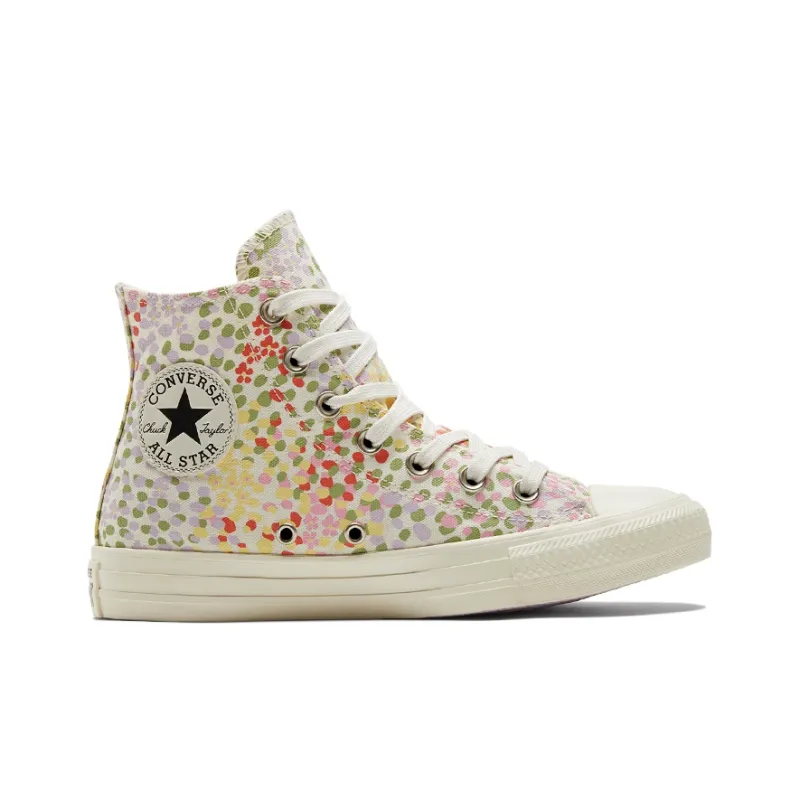 Converse Women's Chuck Taylor All Star High 'Floral Print Egret' Women's-1