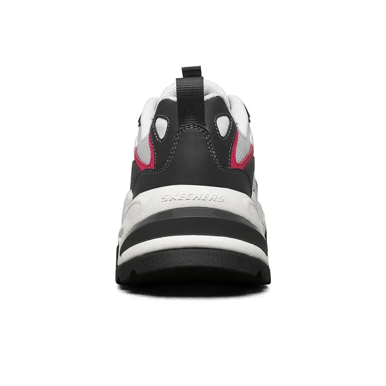 Skechers Stamina V2 Low Top Running Shoes Pink/White Women's-3