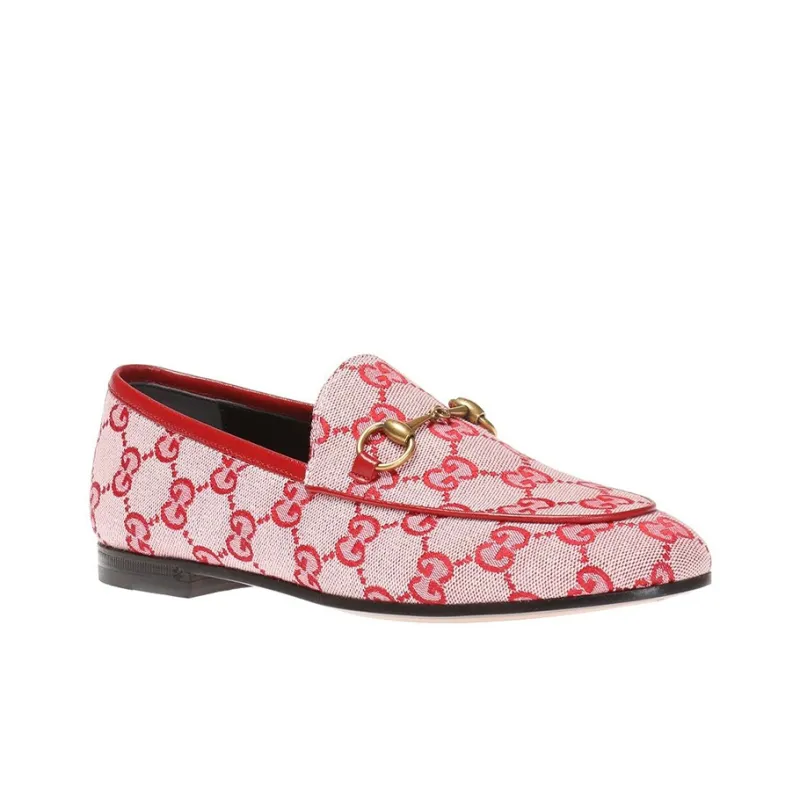 GUCCI Jordaan Casual Single Shoes Women's Pink-1